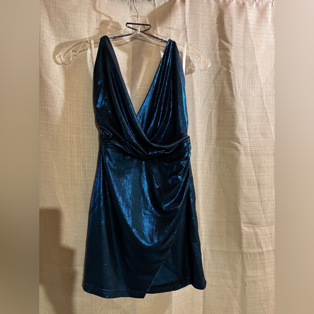 NWT Gorgeous Superdown Dress in blue-size XS Great for Homecoming or SemiFormal